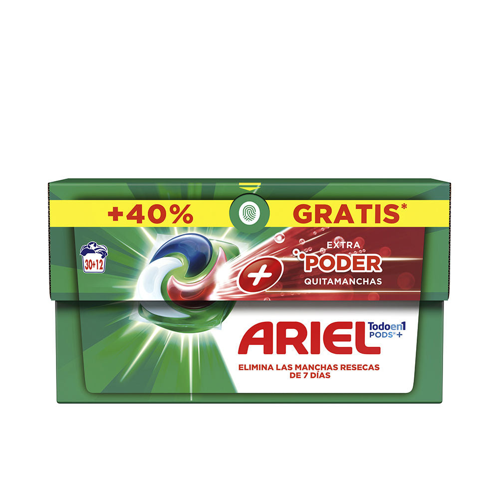 ARIEL PODS EXTRA POWER STAIN REMOVER 3in1 detergent 42 caps-0