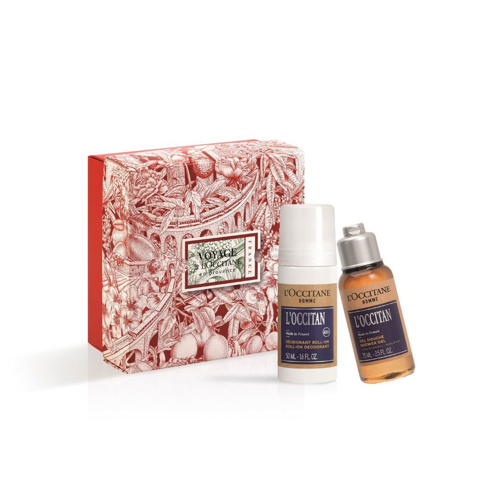 L&#39;OCCITAN SHAVING KIT CASE 2 pcs-0