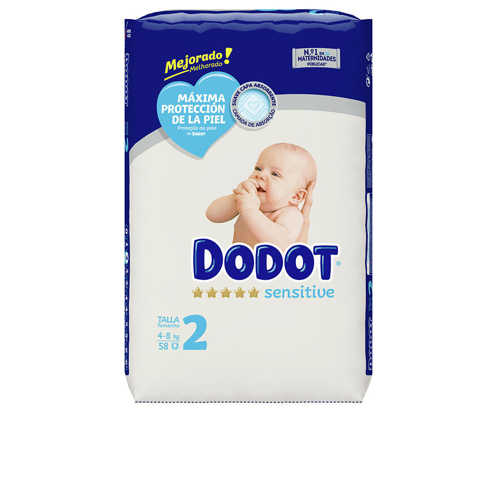 DODOT SENSITIVE RN size 2 diapers 4-8 kg 58 u-0