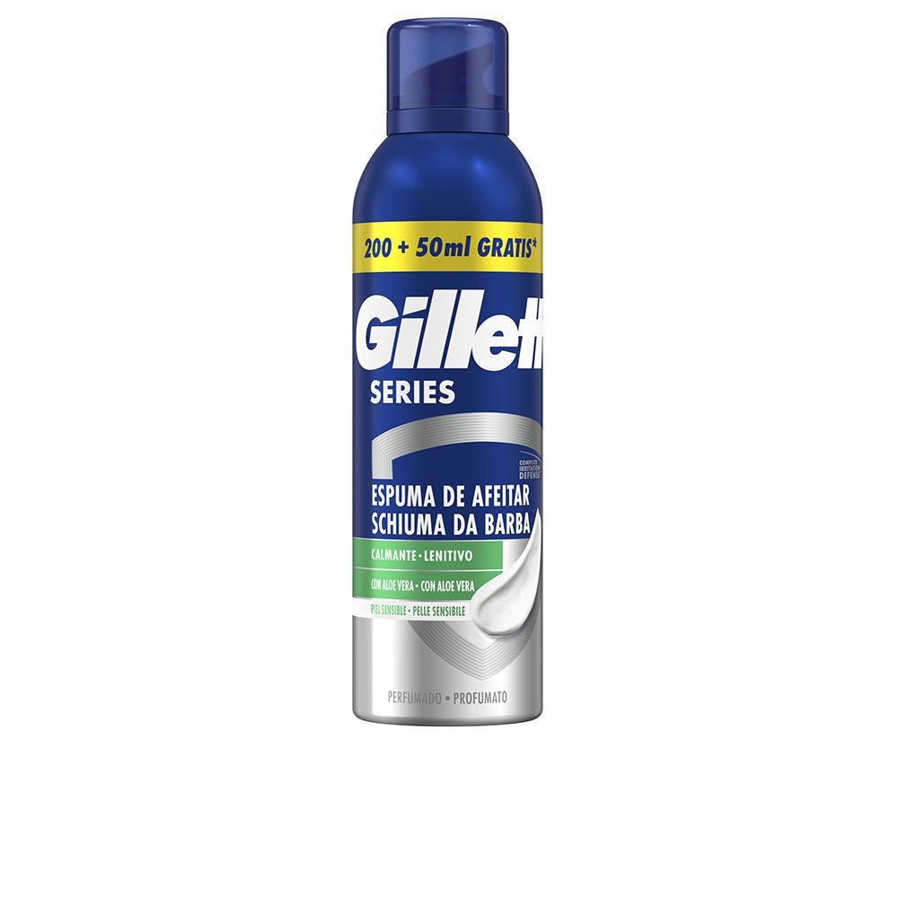GILLETTE SERIES shaving foam sensitive skin 250 ml - Cosmova
