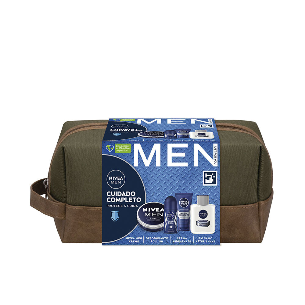 MEN&#39;S COMPLETE CARE TOILETRY BAG CASE 5 pcs-0