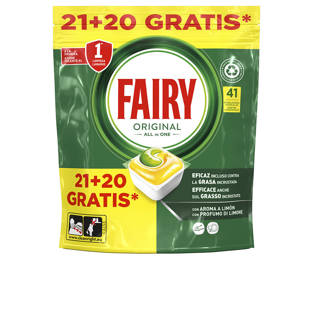 FAIRY ALL IN 1 LEMON dishwasher capsules 41 u-0