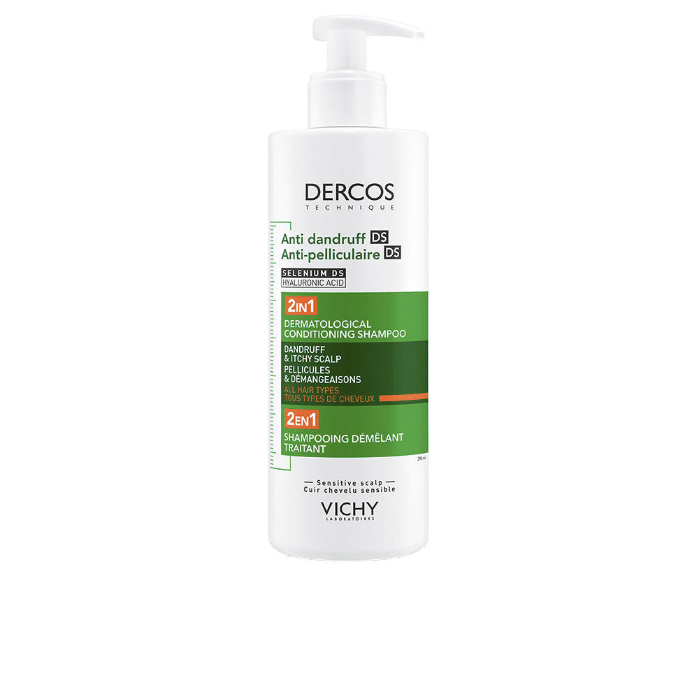 DERCOS TECHNIQUE 2 in 1 anti-dandruff shampoo and conditioner 400 ml-0