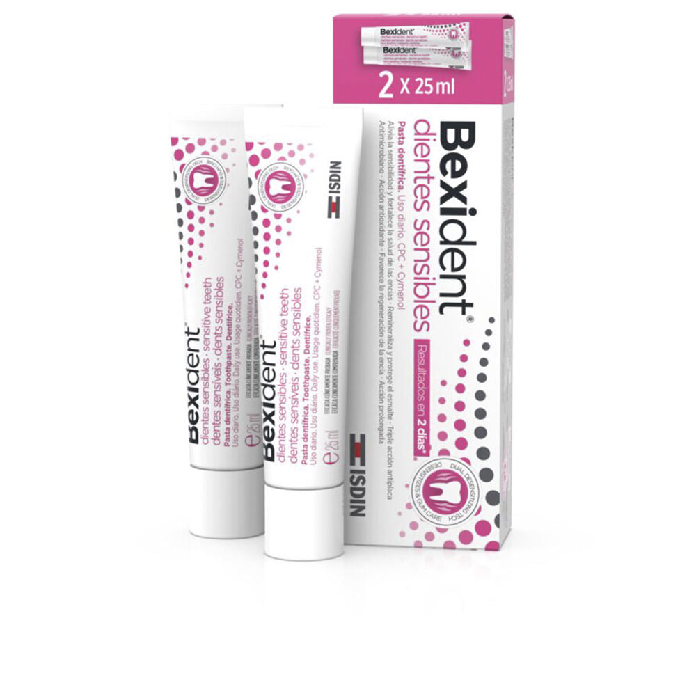 BEXIDENT SENSITIVE TEETH toothpaste 2 x 25 ml-0