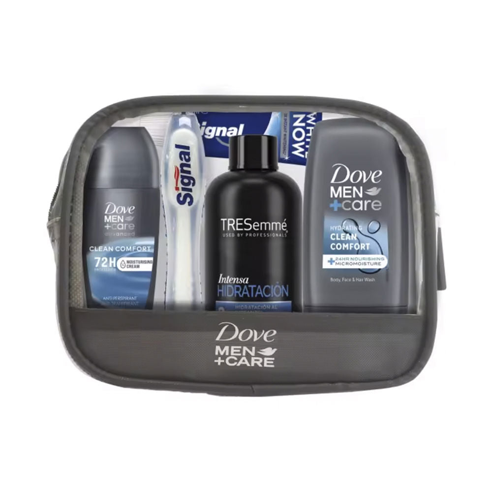 MEN&#39;S TRAVEL TOILETRY BAG CASE 5 pcs-0