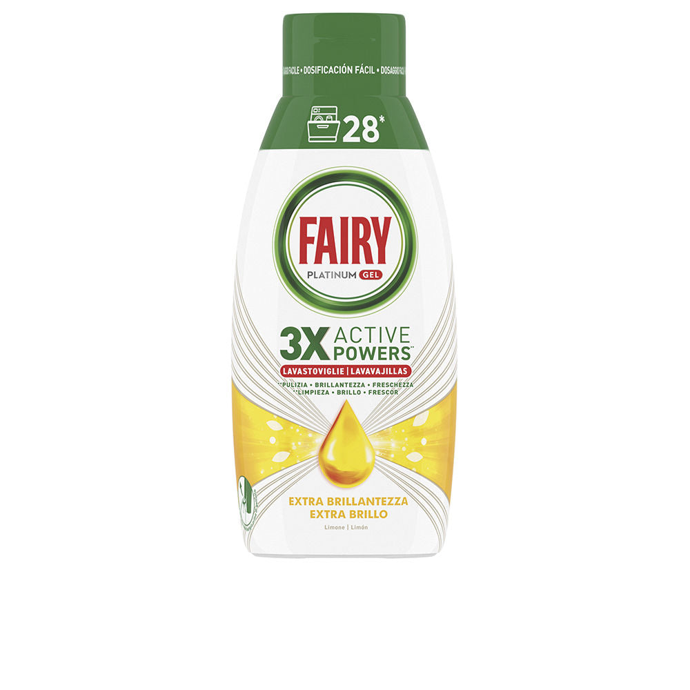 FAIRY PLATINUM lemon machine gel 28 washes-0