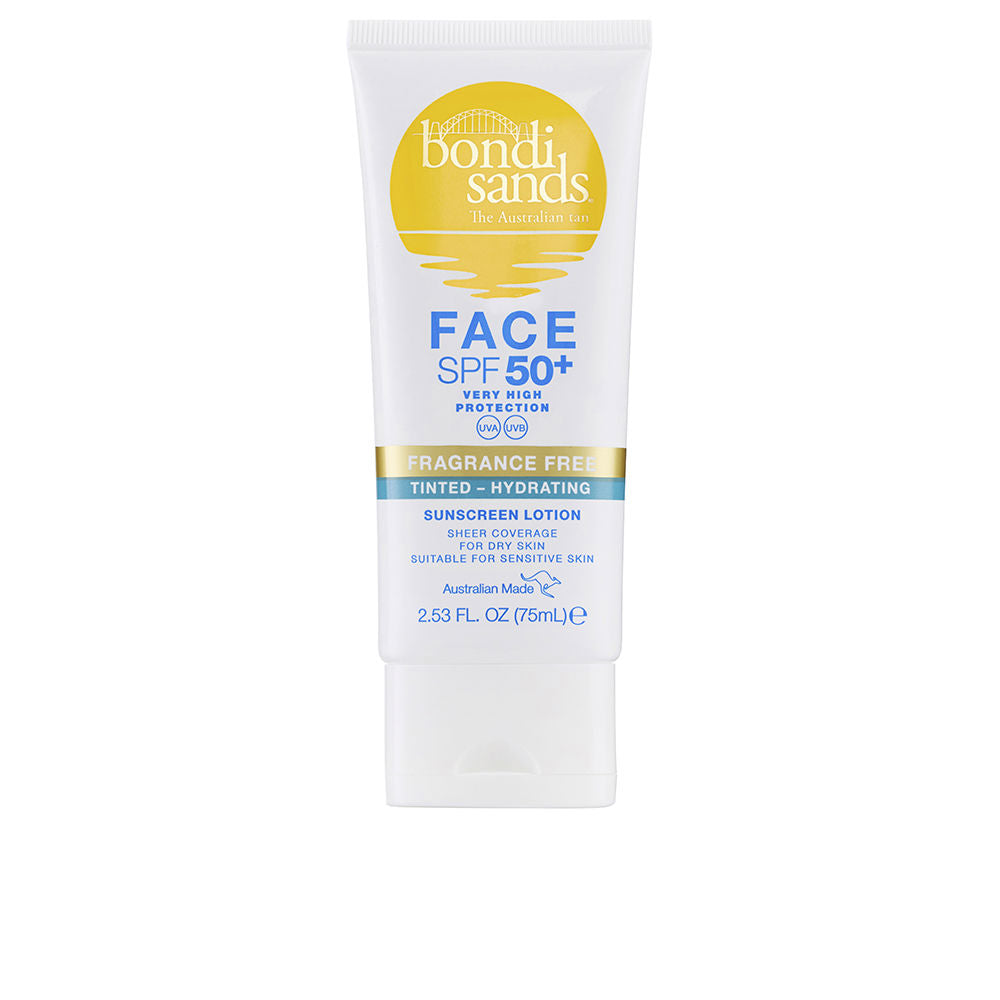 FACE SPF50+ loción facial hidratante con color 75 ml-0
