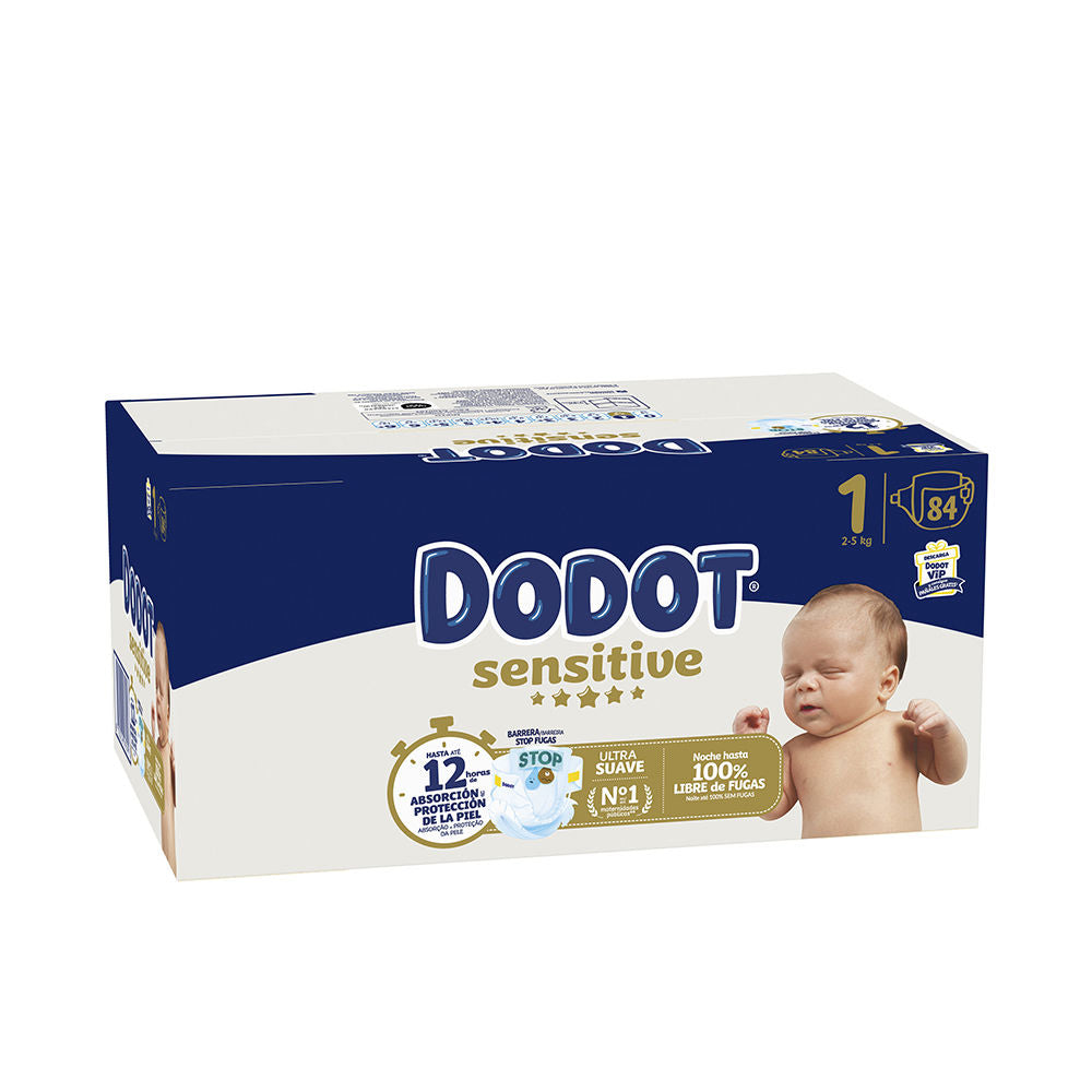DODOT SENSITIVE RN size 1 diapers 2-5 kg 84 units-0