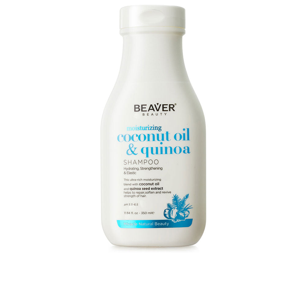 COCONUT OIL & QUINOA moisturizing shampoo 350 ml-0