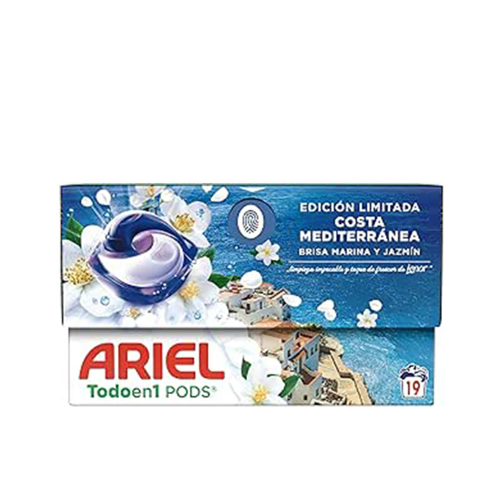 ARIEL PODS COSTA MEDITERRANEA detergent 19 capsules-0