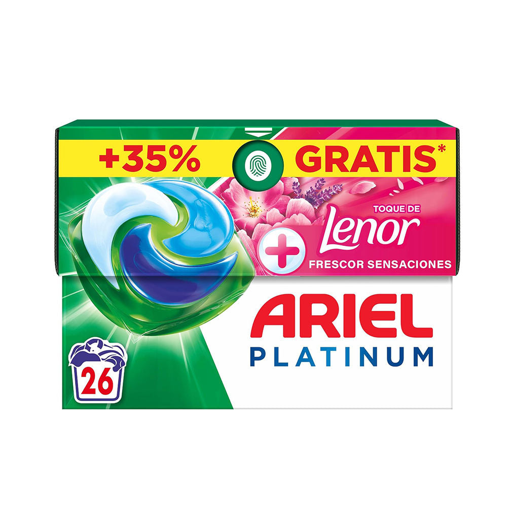 ARIEL PLATINUM SENSATIONS 3-in-1 detergent 26 capsules-0