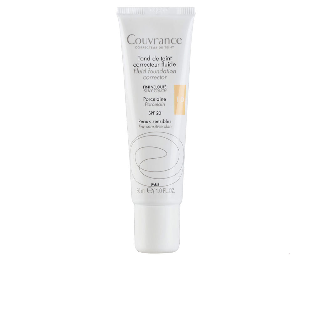 COUVRANCE fluid makeup base for sensitive skin #gold 30 ml-0