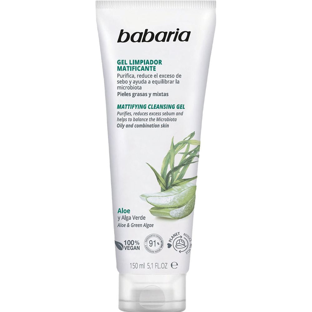ALOE VERA mattifying facial cleansing gel 150 ml-0