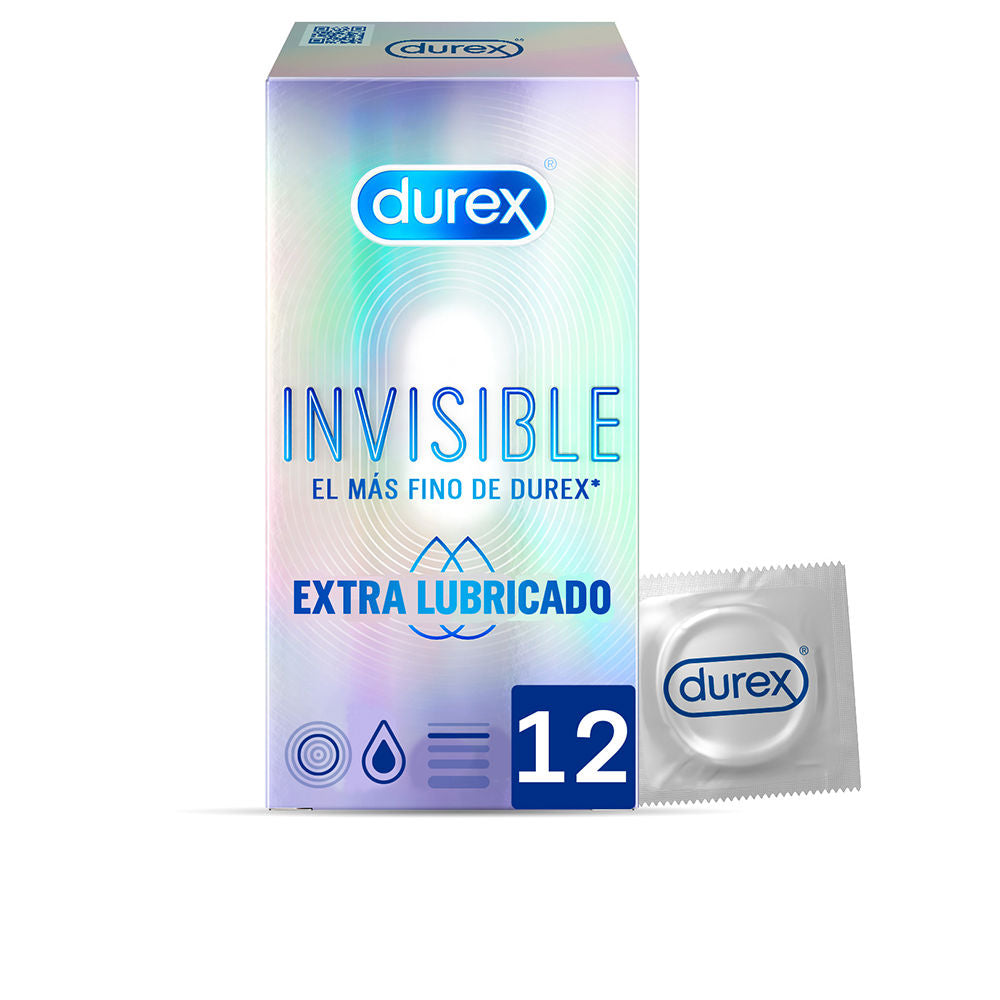 INVISIBLE extra lubricated condoms 12 u-0