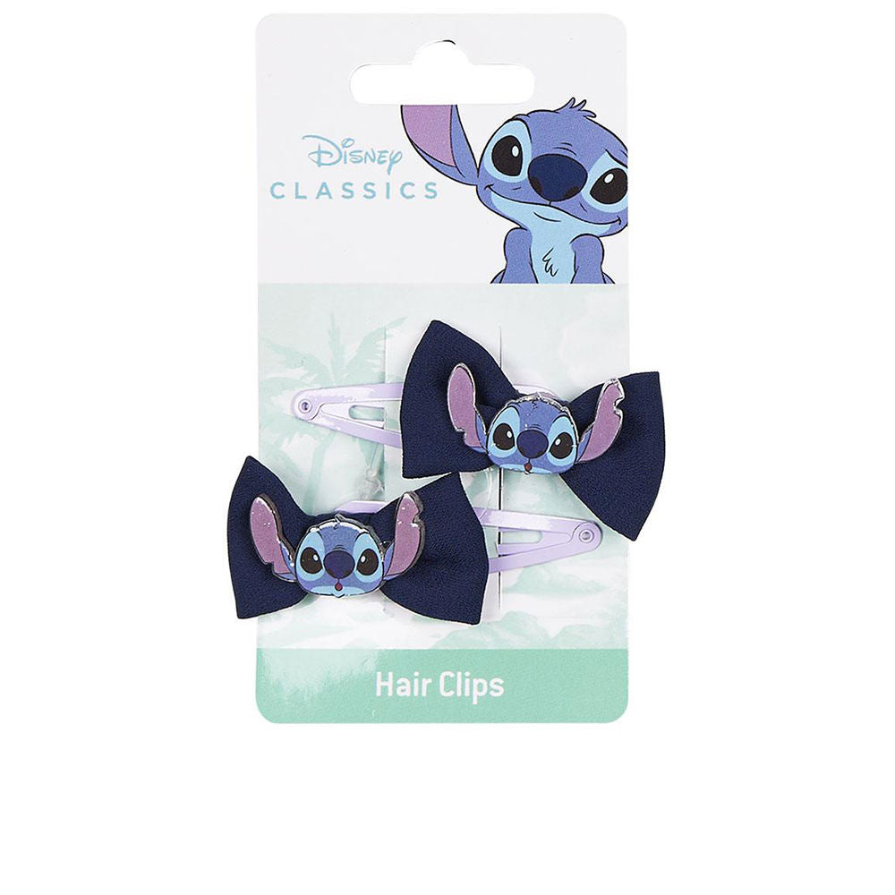 DISNEY BOW CLIPS #stitch 7.4 x 12.5 x 2 cm 2 units-0
