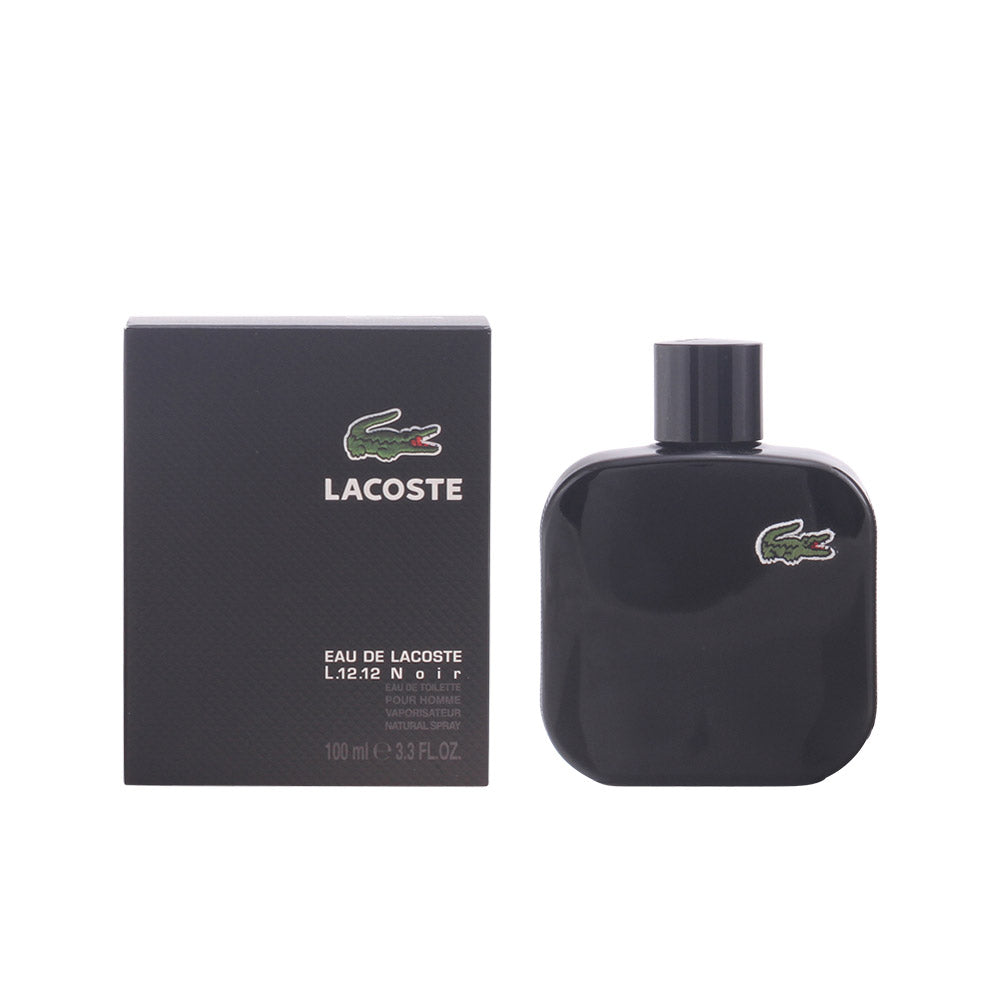 EAU DE LACOSTE L.12.12 NOIR POUR HOMME eau de toilette spray 100 ml-0