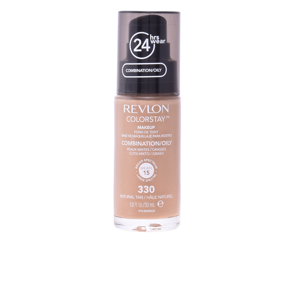 COLORSTAY foundation combination/oily skin #330-natural tan 30 ml-0