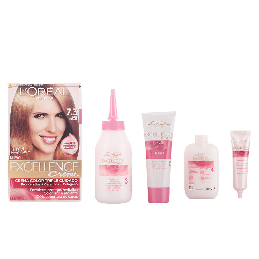 EXCELLENCE Creme dye #7.3-golden blonde 192 ml-0