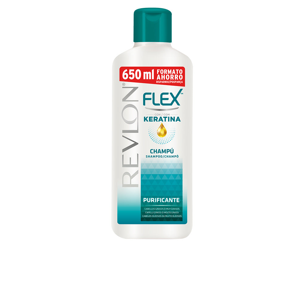 FLEX KERATIN purifying oily hair shampoo 650 ml-0