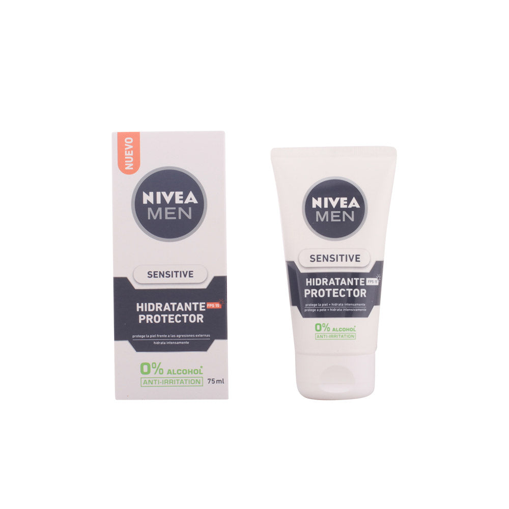 MEN SENSITIVE moisturizing protector 0% alcohol SPF15 75 ml-0