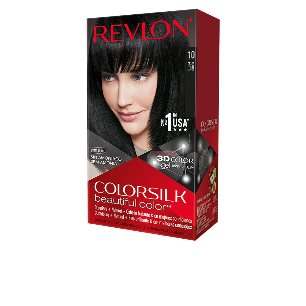COLORSILK tinte #10-negro 1 u-0