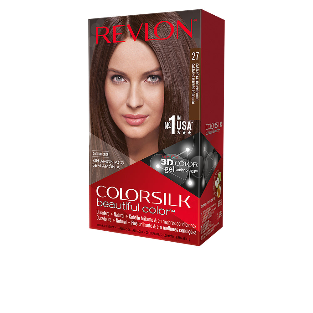 COLORSILK tinte #27-castaño calido profundo 1 u-0