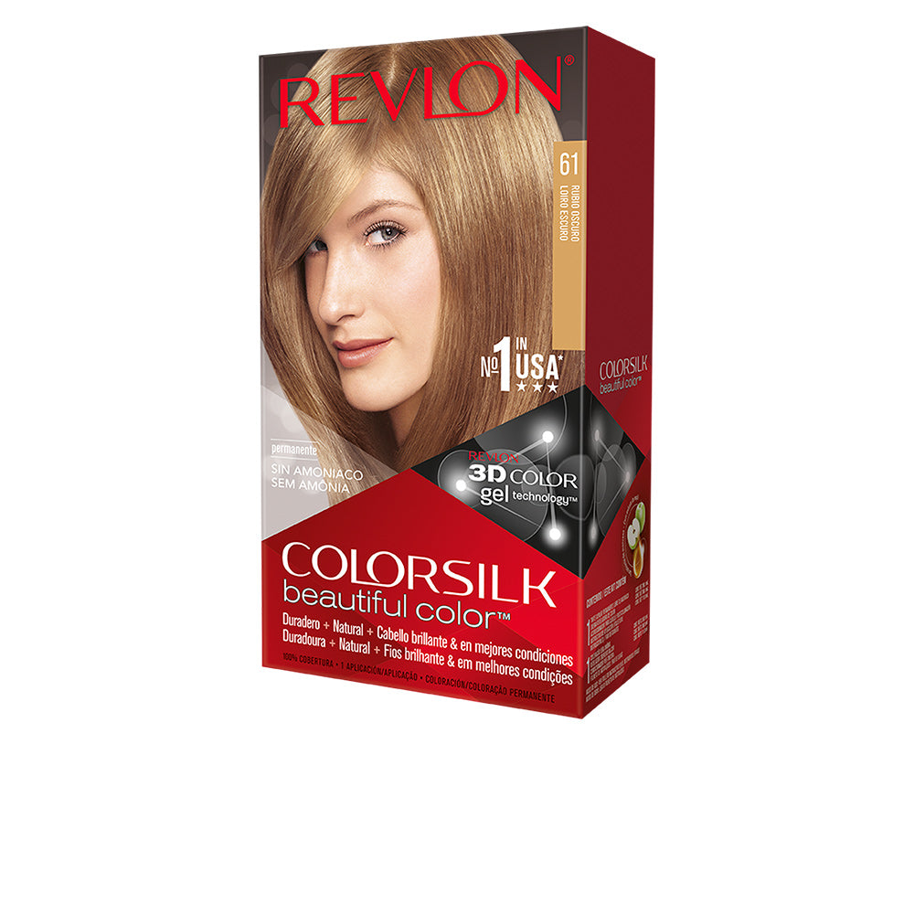 COLORSILK tinte #61-rubio oscuro 1 u-0