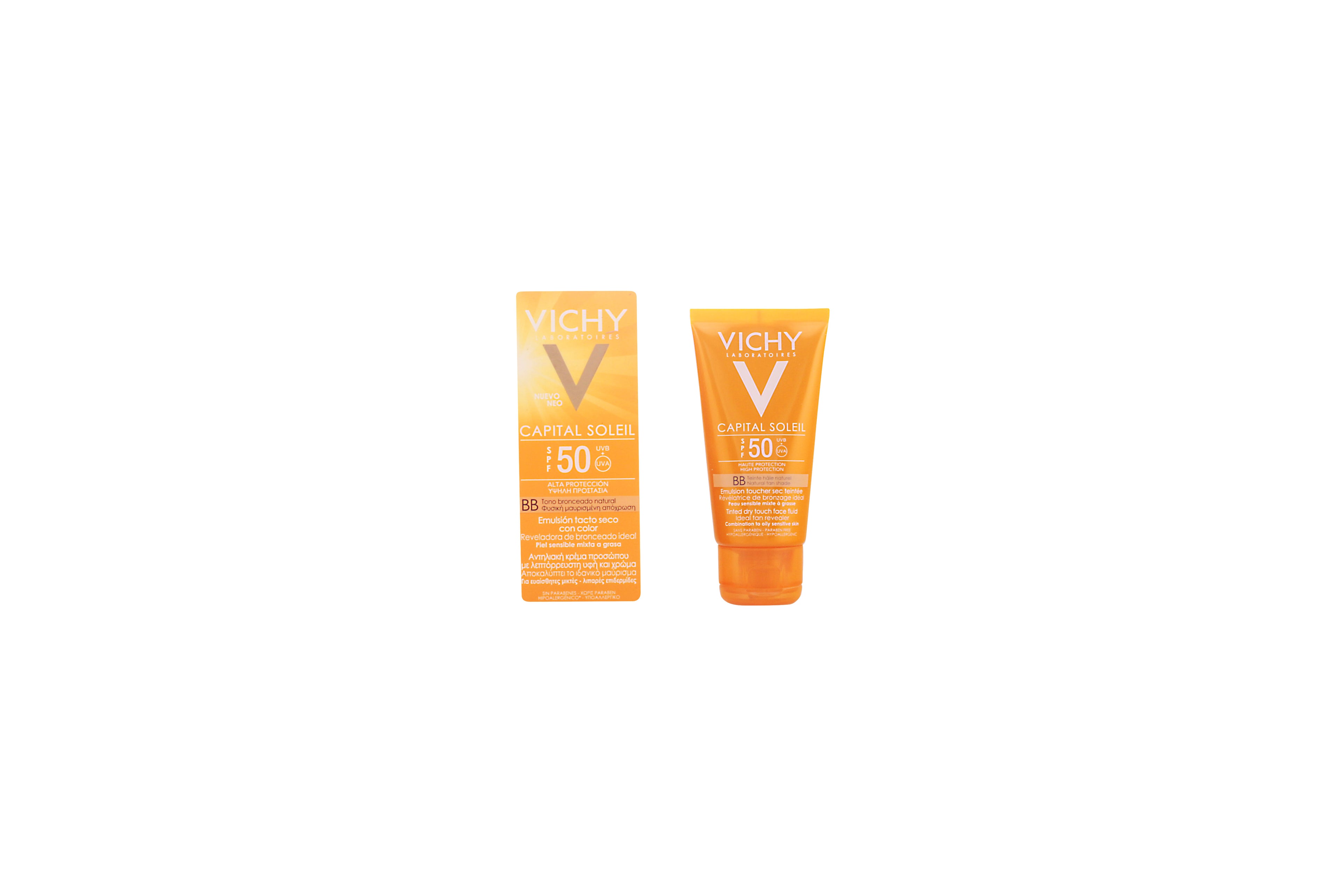 CAPITAL SOLEIL dry touch face cream SPF 50 50 ml-0
