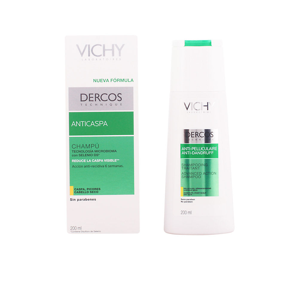 DERCOS anti-dandruff shampoo for dry hair 200 ml-0