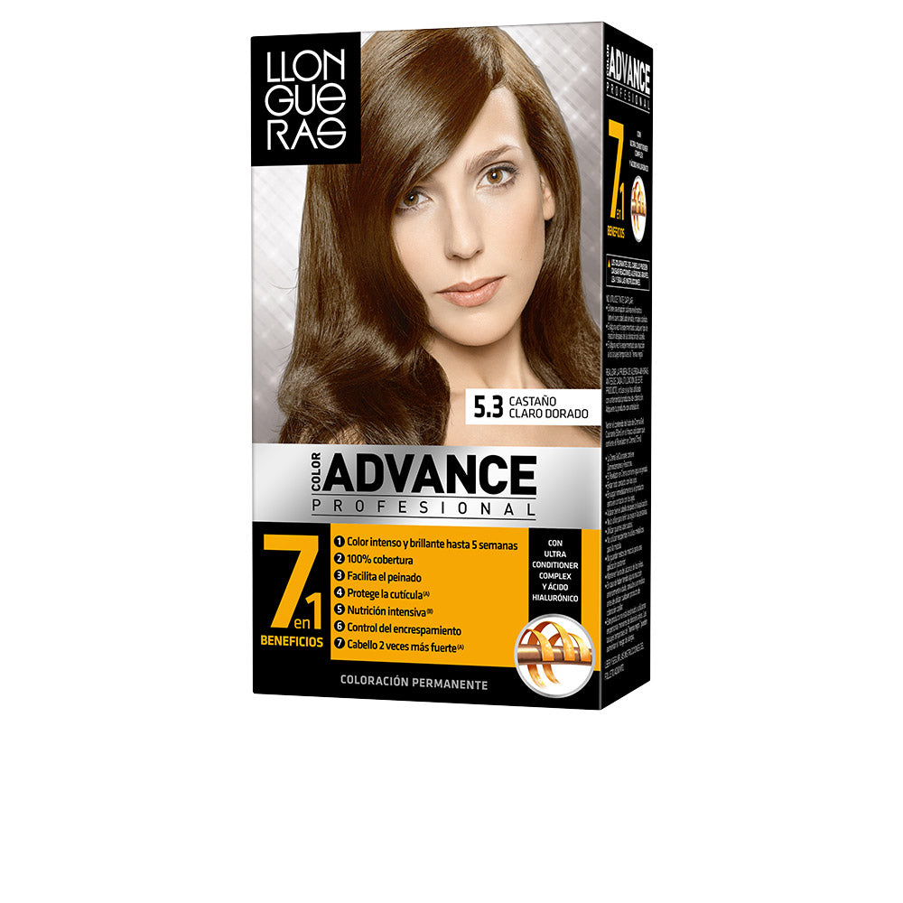 COLOR ADVANCE #5,3 castaño claro dorado 1 u-0
