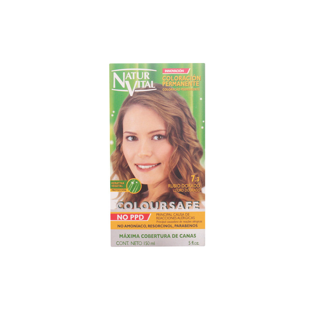 COLOURSAFE permanent hair color #7.3 - golden blonde-0
