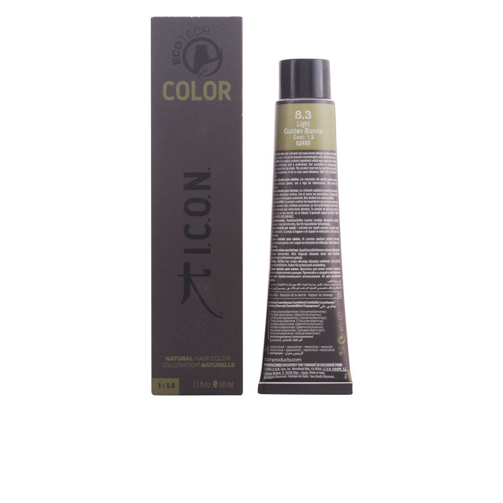 ECOTECH COLOR natural color #8.3 light golden blonde-0
