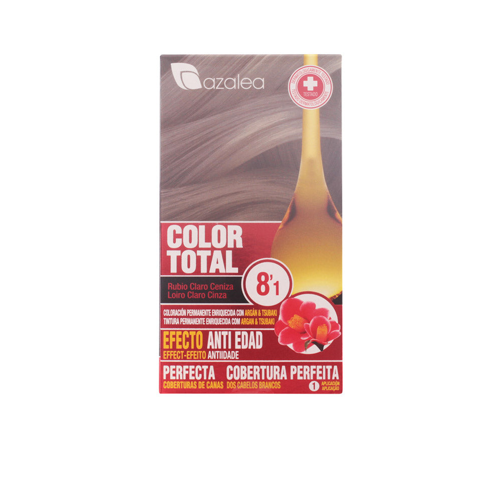 COLOR TOTAL #8,1 rubio claro ceniza 1 u-0