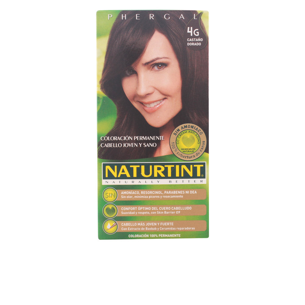 NATURTINT ammonia-free hair color #4G-Golden Chestnut 170 ml-0