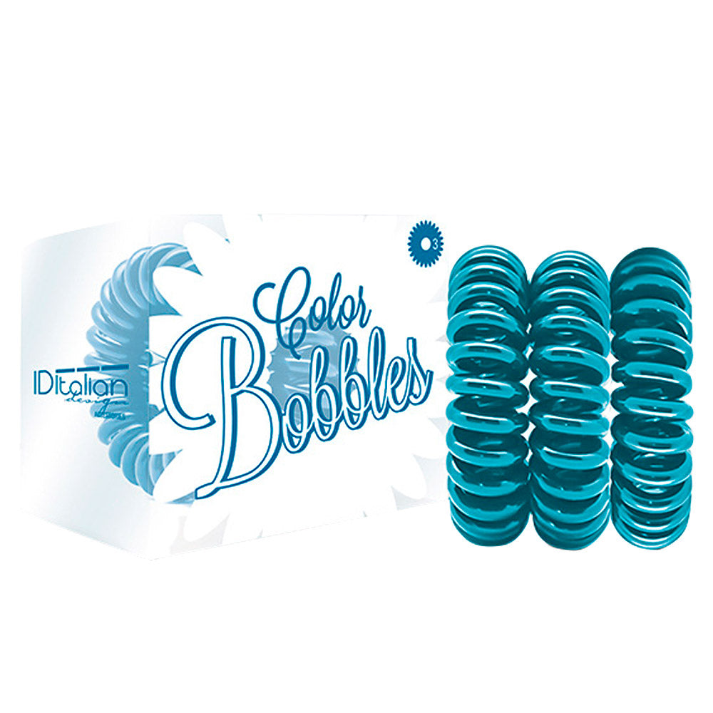 COLOR BOBBLES hair tie #turquoise 3 u-0