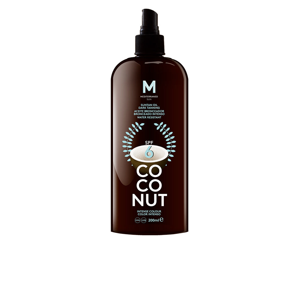 COCONUT suntan oil dark tanning SPF6 200 ml-0