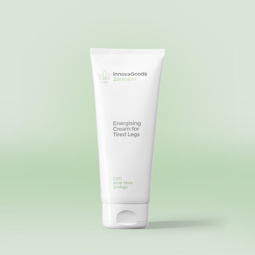 Energising Cream for Tired Legs CBD Zencalm InnovaGoods 200 ml-0