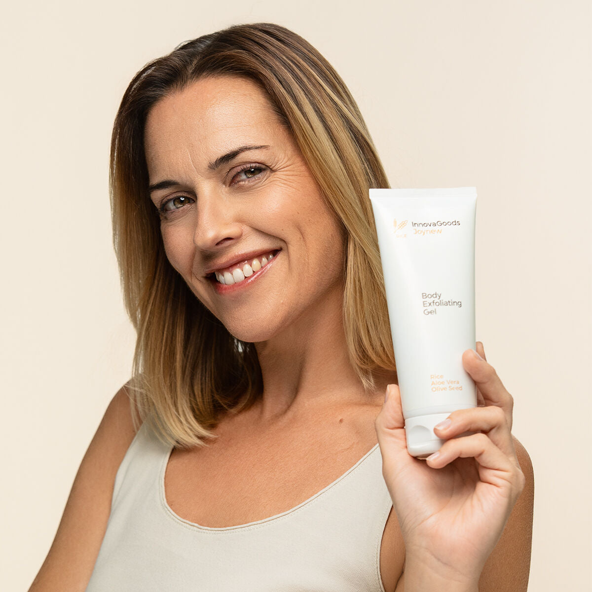 Exfoliating Body Gel Rice Joynew InnovaGoods 200 ml-7