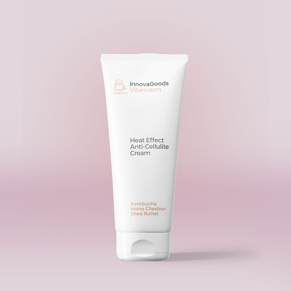 Heat Effect Anti-cellulite Cream Kombucha Vibewarm InnovaGoods 200 ml-0