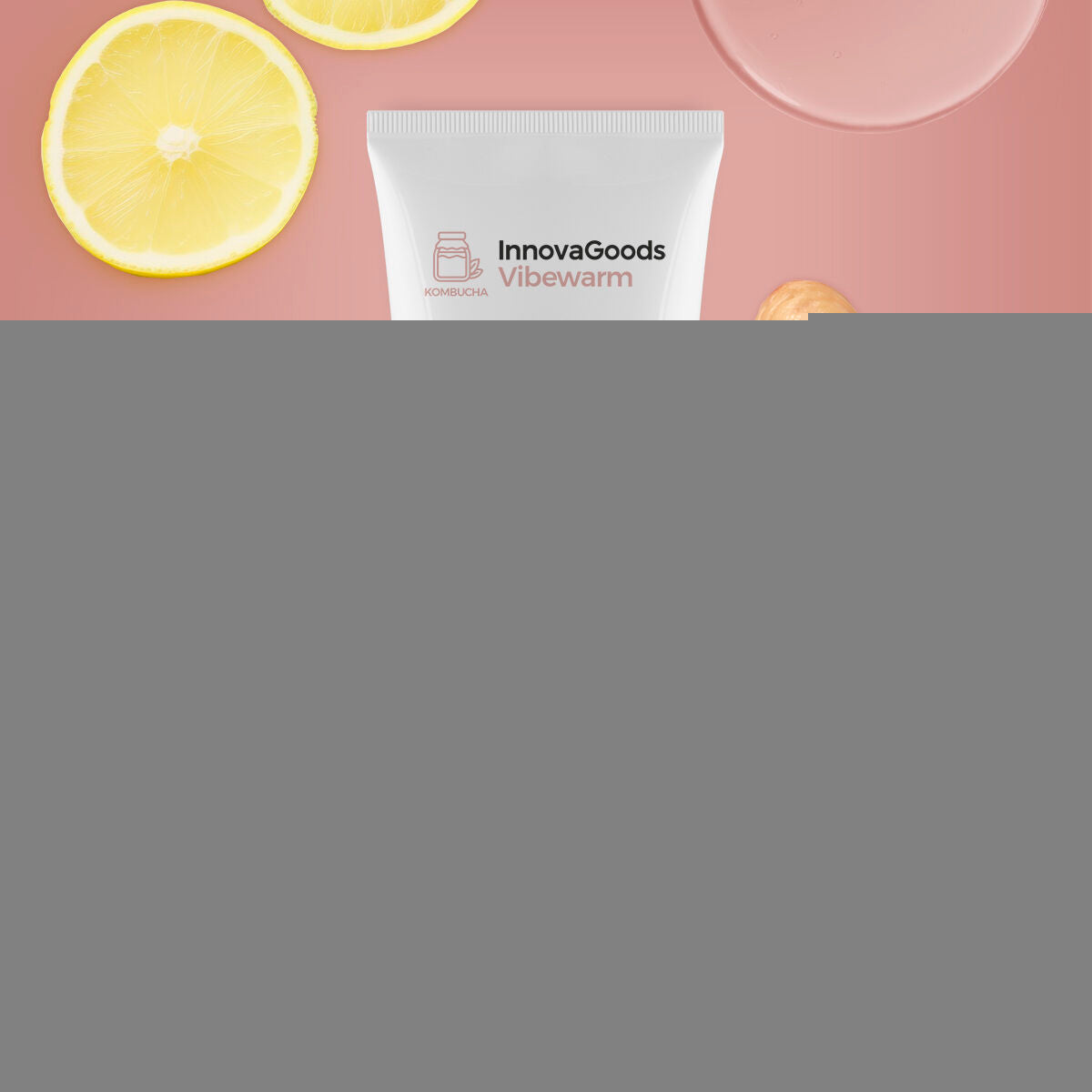 Heat Effect Anti-cellulite Cream Kombucha Vibewarm InnovaGoods 200 ml-4