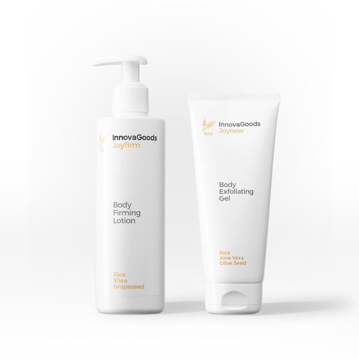 Body Care Duo Pack Rice InnovaGoods-1