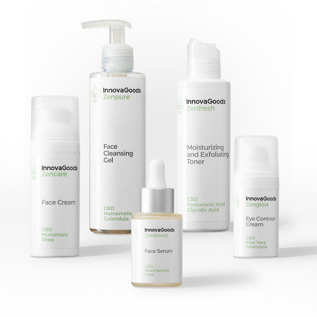 Face Routine Pack CBD InnovaGoods-1